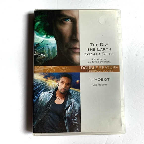 The Day The Earth Stood Still and I Robot DVD Double Feature - Picture 1 of 3